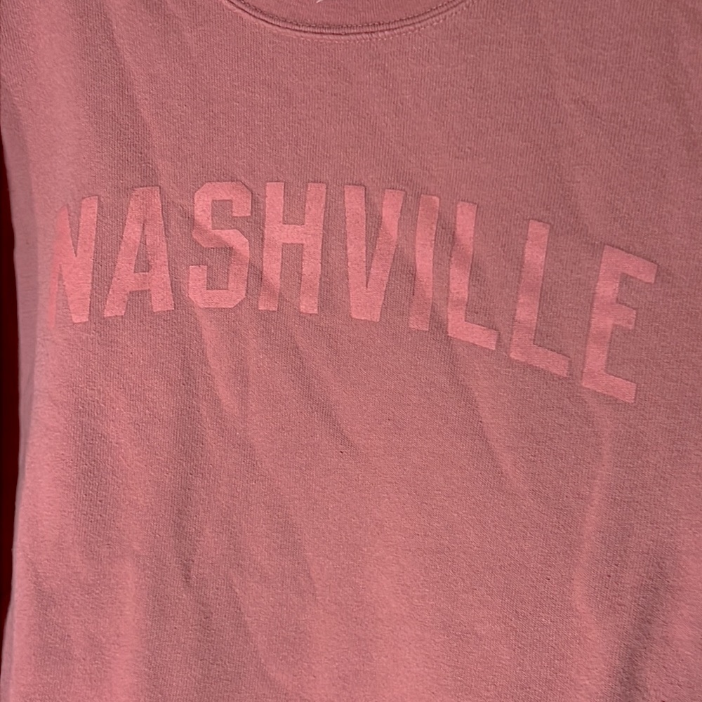 Nashville cropped crew neck
